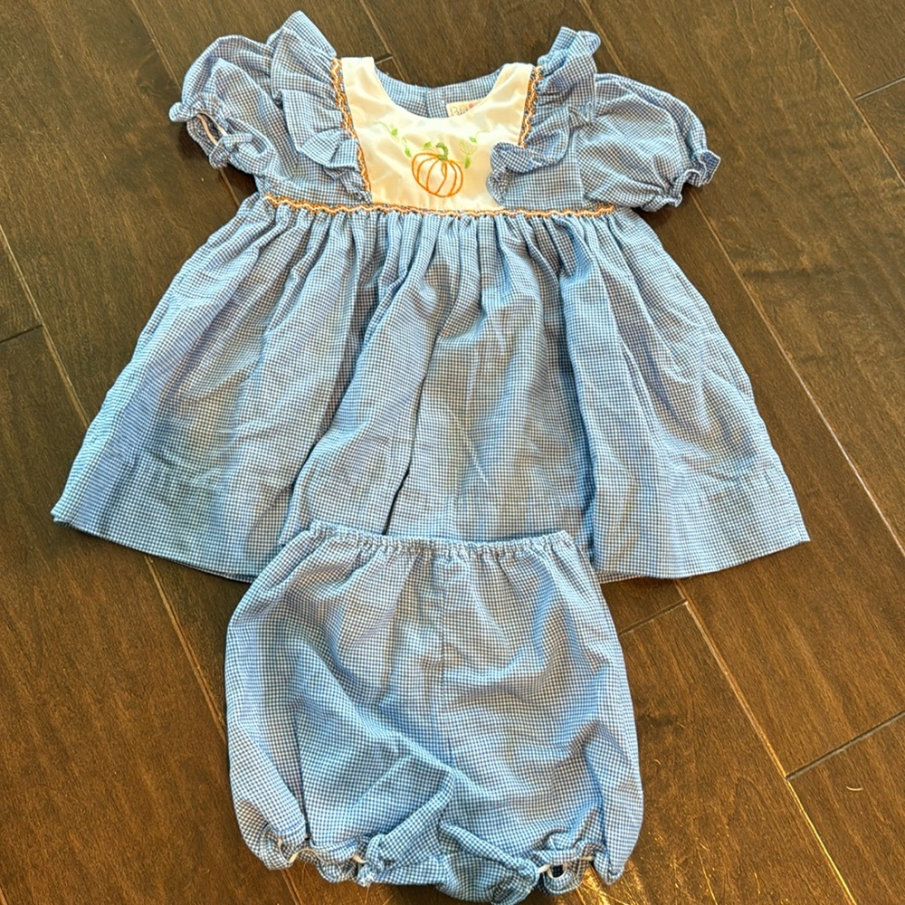 Petit Ami Pumpkin Diaper set